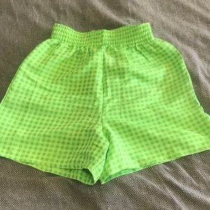 Vintage Pacific Connections Green Shorts